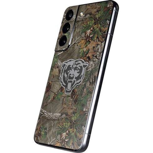 NFL Chicago Bears Realtree Xtra Green Camo Galaxy S22 Skin
