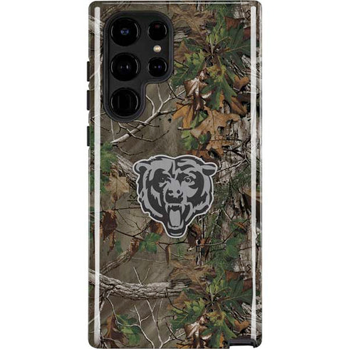 NFL Chicago Bears Realtree Xtra Green Camo Galaxy S22 Ultra Pro Case