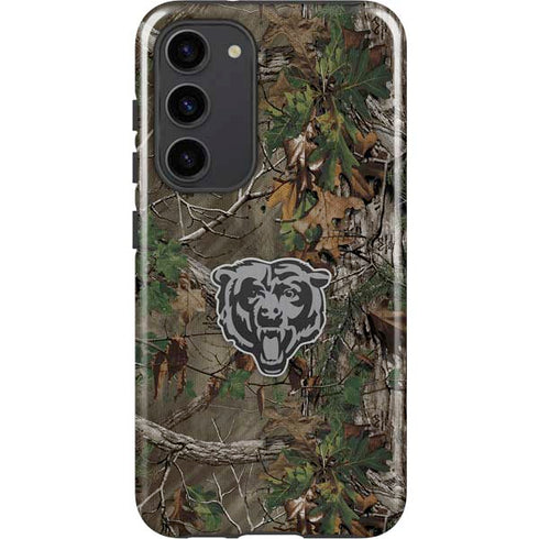 NFL Chicago Bears Realtree Xtra Green Camo Galaxy S23 Plus Pro Case