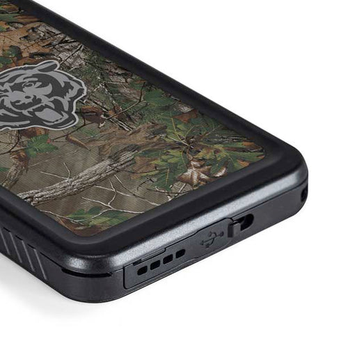 NFL Chicago Bears Realtree Xtra Green Camo Galaxy S23 Plus Waterproof Case