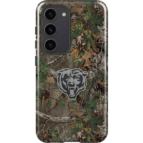NFL Chicago Bears Realtree Xtra Green Camo Galaxy S23 Pro Case
