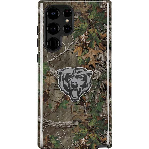 NFL Chicago Bears Realtree Xtra Green Camo Galaxy S24 Ultra Impact Case