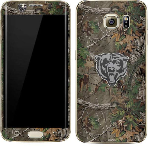 NFL Chicago Bears Realtree Xtra Green Camo Galaxy S7 Edge Skin