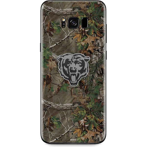 NFL Chicago Bears Realtree Xtra Green Camo Galaxy S8 Plus Skin