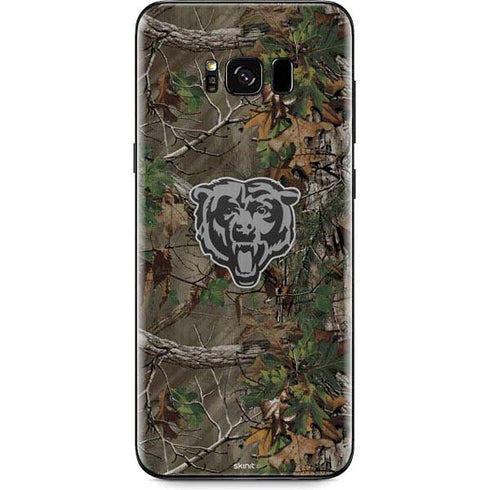 NFL Chicago Bears Realtree Xtra Green Camo Galaxy S8 Skin
