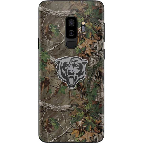 NFL Chicago Bears Realtree Xtra Green Camo Galaxy S9 Plus Skin
