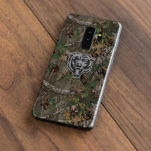 NFL Chicago Bears Realtree Xtra Green Camo Galaxy S9 Plus Skin