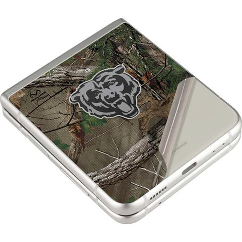 NFL Chicago Bears Realtree Xtra Green Camo Galaxy Z Flip3 5G Skin