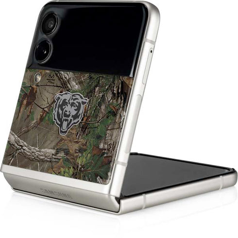 NFL Chicago Bears Realtree Xtra Green Camo Galaxy Z Flip3 5G Skin