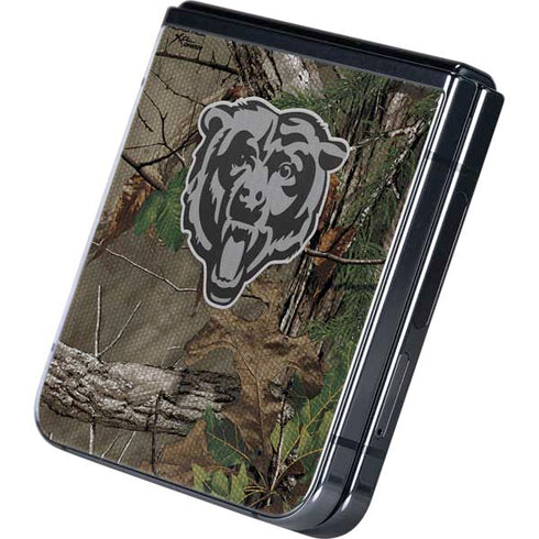 NFL Chicago Bears Realtree Xtra Green Camo Galaxy Z Flip5 5G Skin