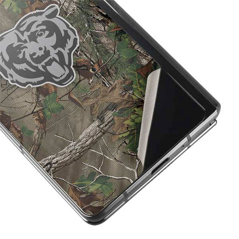 NFL Chicago Bears Realtree Xtra Green Camo Galaxy Z Fold2 5G Skin