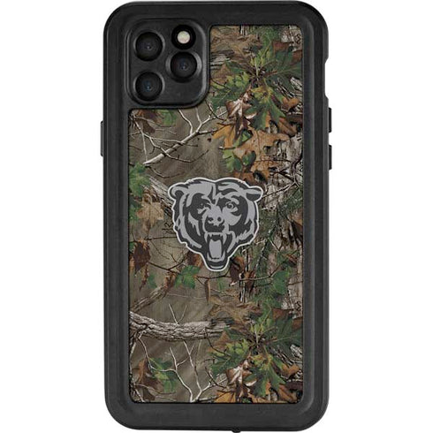 NFL Chicago Bears Realtree Xtra Green Camo iPhone 11 Pro Max Waterproof Case