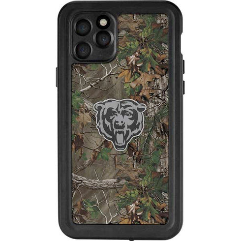 NFL Chicago Bears Realtree Xtra Green Camo iPhone 11 Pro Waterproof Case