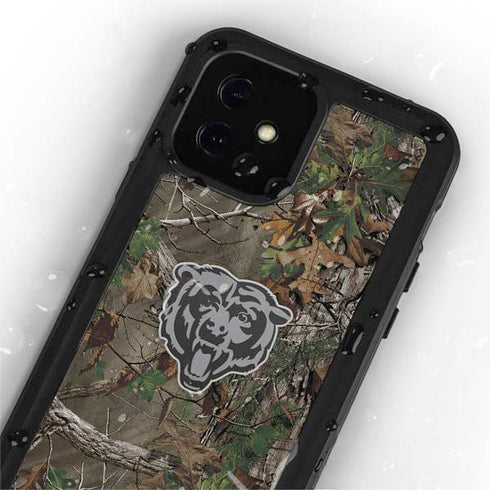 NFL Chicago Bears Realtree Xtra Green Camo iPhone 12 Mini Waterproof Case