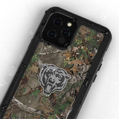 NFL Chicago Bears Realtree Xtra Green Camo iPhone 12 Pro Max Waterproof Case