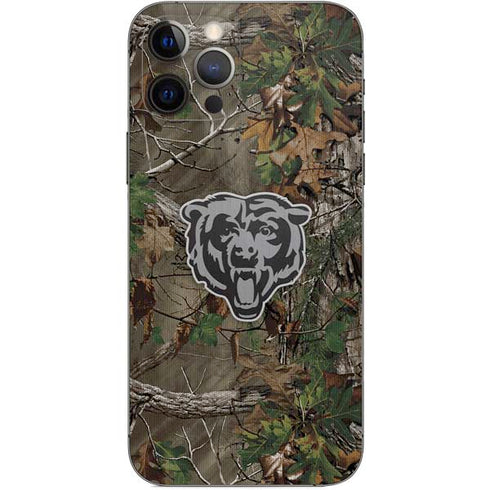 NFL Chicago Bears Realtree Xtra Green Camo iPhone 12 Pro Skin