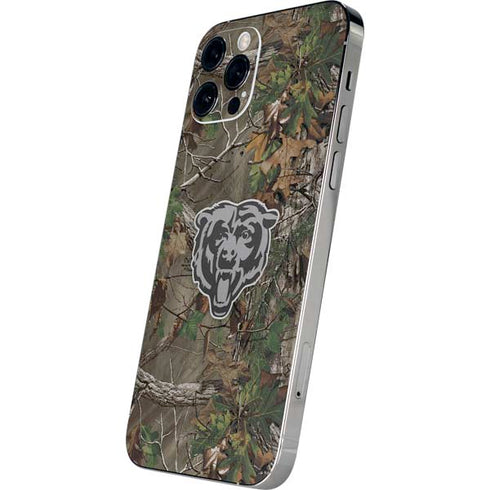 NFL Chicago Bears Realtree Xtra Green Camo iPhone 12 Pro Skin