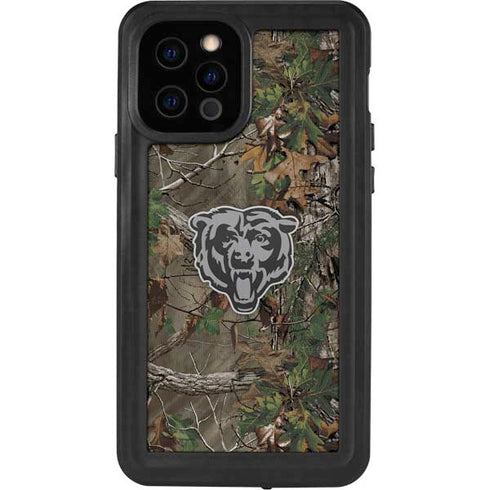 NFL Chicago Bears Realtree Xtra Green Camo iPhone 12 Pro Waterproof Case