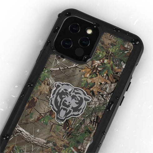 NFL Chicago Bears Realtree Xtra Green Camo iPhone 12 Pro Waterproof Case