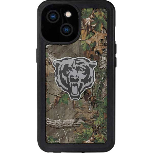 NFL Chicago Bears Realtree Xtra Green Camo iPhone 13 Mini Waterproof Case