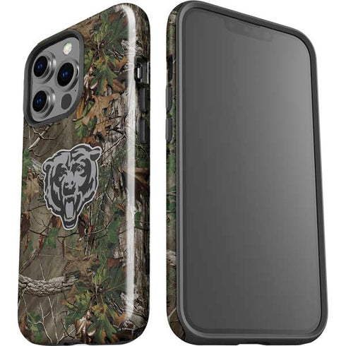 NFL Chicago Bears Realtree Xtra Green Camo iPhone 14 Pro Impact Case