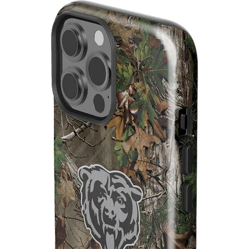 NFL Chicago Bears Realtree Xtra Green Camo iPhone 15 Pro Max Impact Case