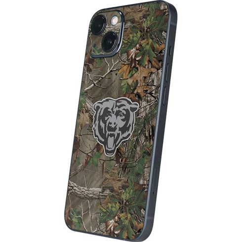 NFL Chicago Bears Realtree Xtra Green Camo iPhone 14 Skin