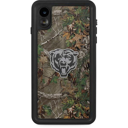 NFL Chicago Bears Realtree Xtra Green Camo iPhone XR Waterproof Case