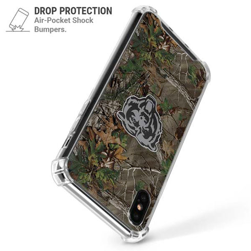 NFL Chicago Bears Realtree Xtra Green Camo iPhone XS Max Clear Case