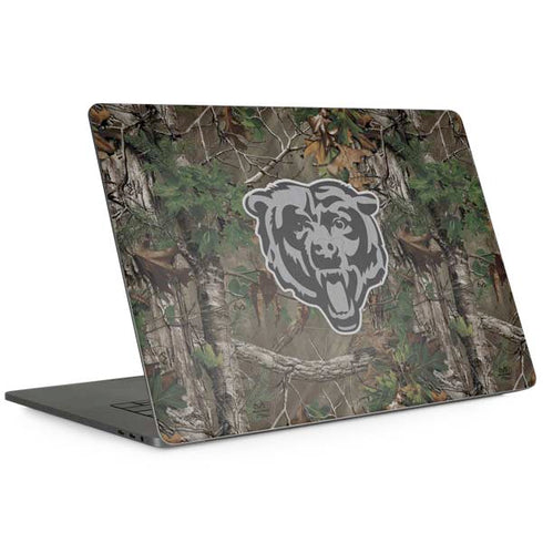NFL Chicago Bears Realtree Xtra Green Camo Apple MacBook Pro 15-inch Skin