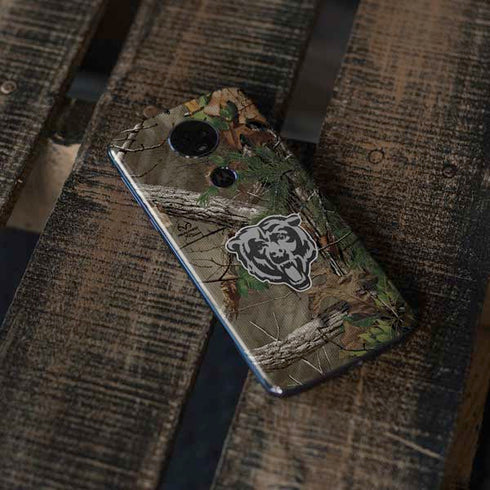 NFL Chicago Bears Realtree Xtra Green Camo Moto E5 Plus Skin