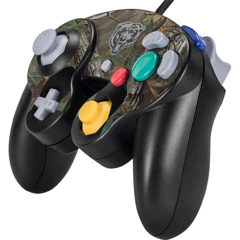 NFL Chicago Bears Realtree Xtra Green Camo Nintendo GameCube Controller Skin