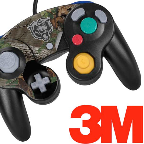 NFL Chicago Bears Realtree Xtra Green Camo Nintendo GameCube Controller Skin