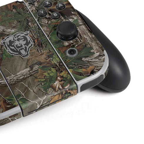 NFL Chicago Bears Realtree Xtra Green Camo Nintendo Switch OLED (2021) Skin