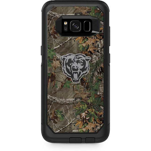 NFL Chicago Bears Realtree Xtra Green Camo Otterbox Commuter Galaxy Skin
