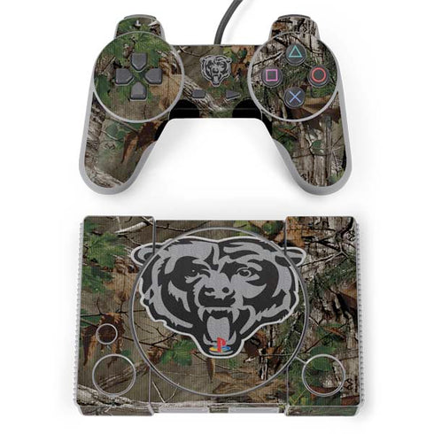 NFL Chicago Bears Realtree Xtra Green Camo PlayStation Classic Bundle Skin
