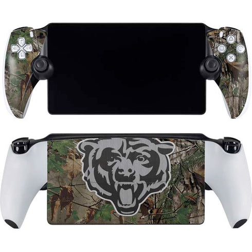 NFL Chicago Bears Realtree Xtra Green Camo PlayStation Portal Remote Player Skin