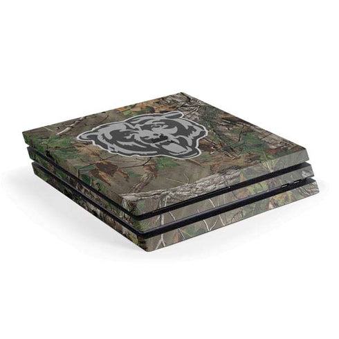 NFL Chicago Bears Realtree Xtra Green Camo PS4 Pro Console Skin