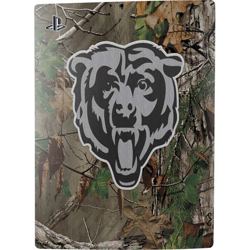 NFL Chicago Bears Realtree Xtra Green Camo PS5 Digital Edition Console Skin