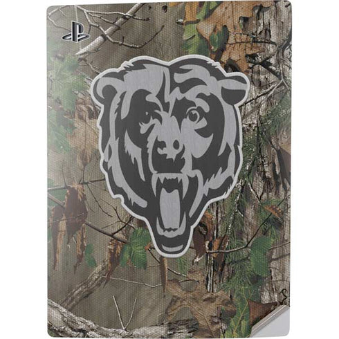 NFL Chicago Bears Realtree Xtra Green Camo PS5 Digital Edition Console Skin
