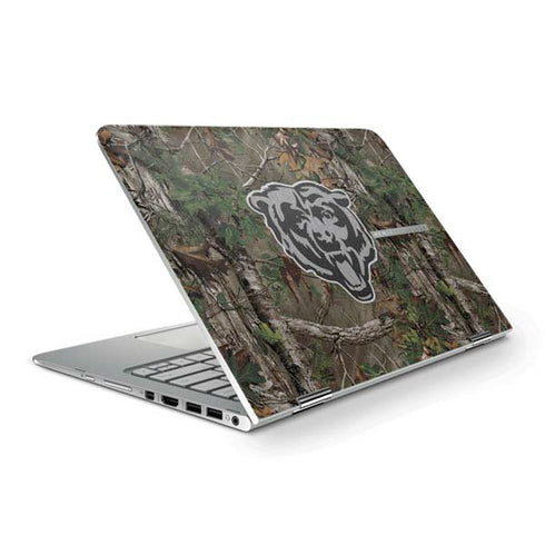 NFL Chicago Bears Realtree Xtra Green Camo HP Spectre Skin