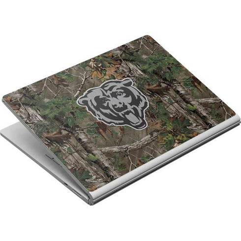NFL Chicago Bears Realtree Xtra Green Camo Surface Book Skin