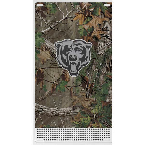 NFL Chicago Bears Realtree Xtra Green Camo Xbox Series S Console Skin