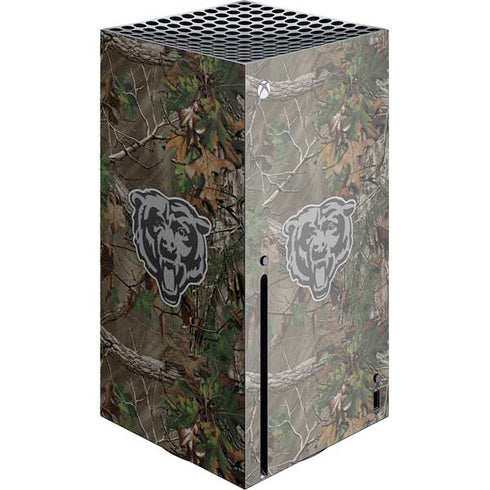NFL Chicago Bears Realtree Xtra Green Camo Xbox Series X Console Skin