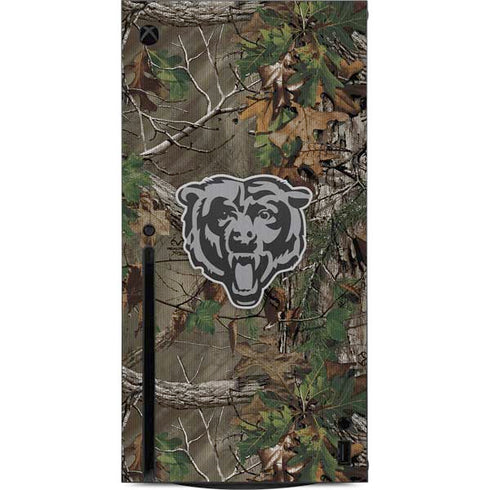 NFL Chicago Bears Realtree Xtra Green Camo Xbox Series X Console Skin