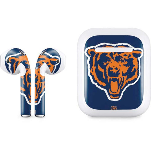 NFL Chicago Bears Retro Logo Apple AirPods Skin