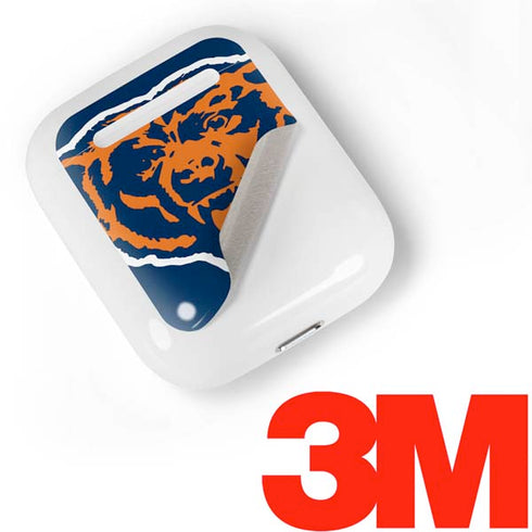 NFL Chicago Bears Retro Logo Apple AirPods Skin