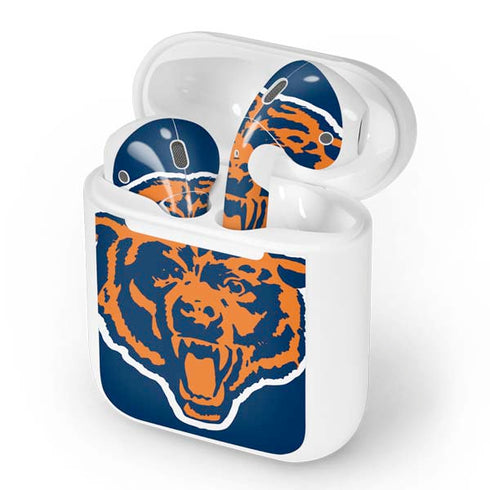 NFL Chicago Bears Retro Logo Apple AirPods Skin