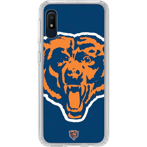 NFL Chicago Bears Retro Logo Galaxy A10e Clear Case