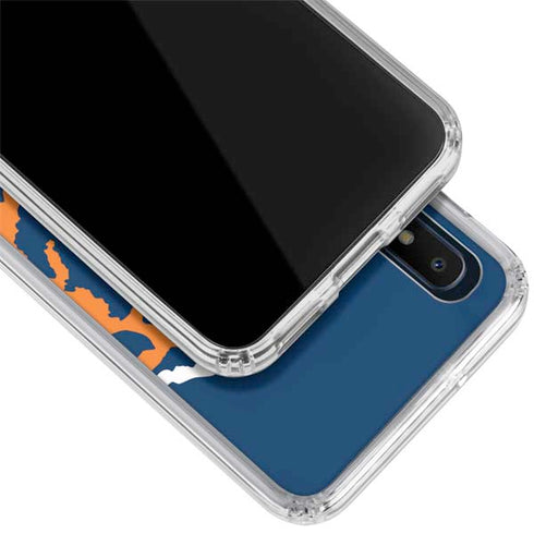 NFL Chicago Bears Retro Logo Galaxy A10e Clear Case